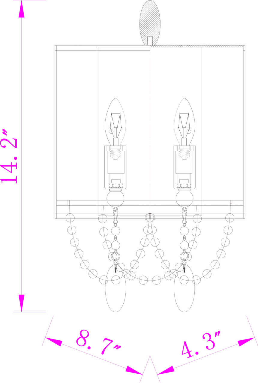 Kirwan Black Iron Wall Sconce