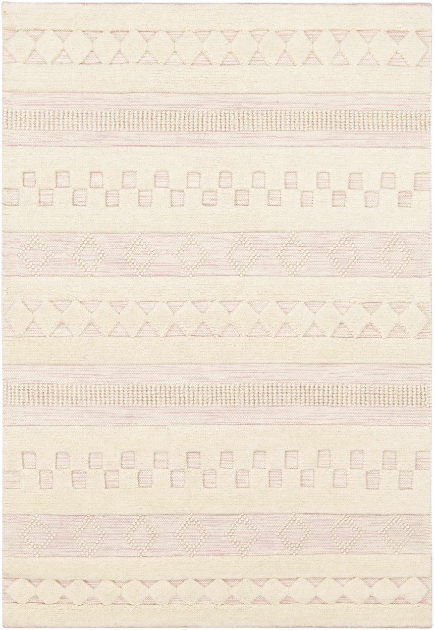 Knapp Pink Wool Rug - Clearance