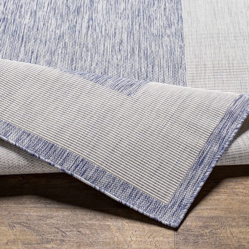 Kiah Blue Indoor & Outdoor Rug - Clearance