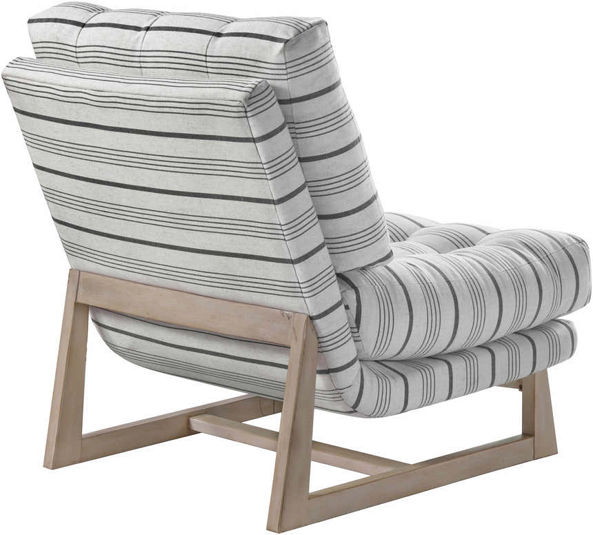 Kitanagoya Taupe Armless Accent Chair