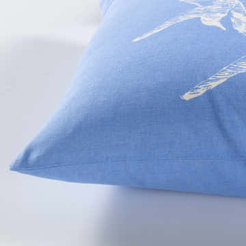 Lilyfield Blue Seagull Print Throw Pillow - Clearance