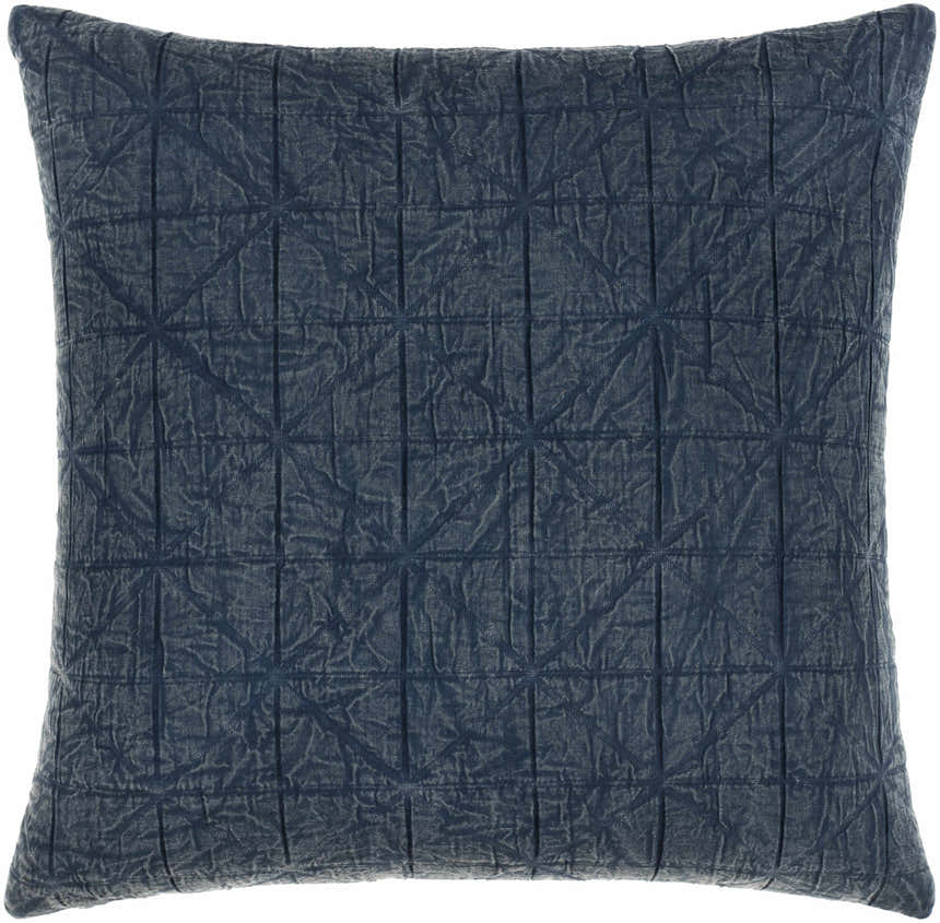 Alan Navy Square Throw Pillow - Clearance