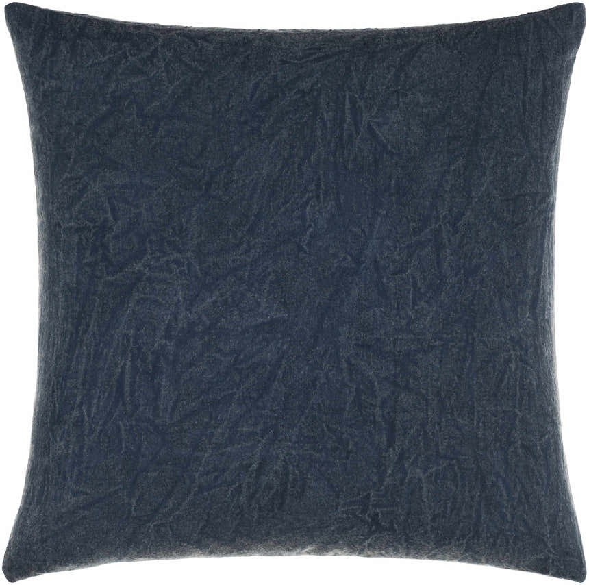Alan Navy Square Throw Pillow - Clearance