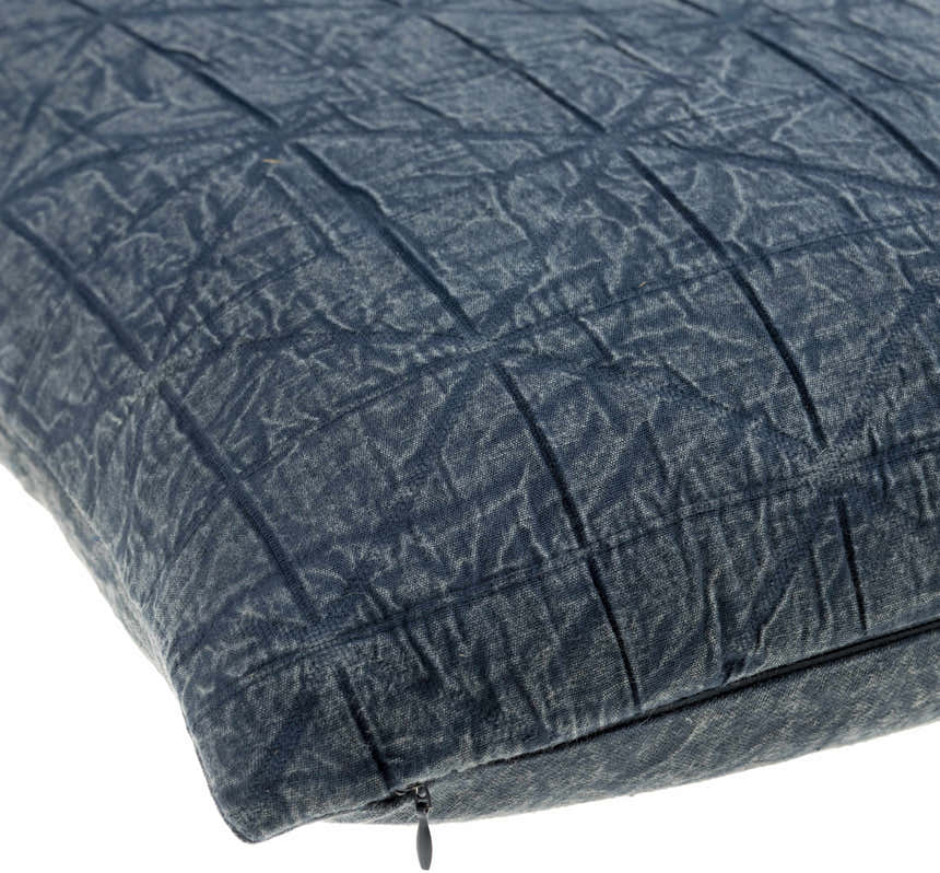 Alan Navy Square Throw Pillow - Clearance