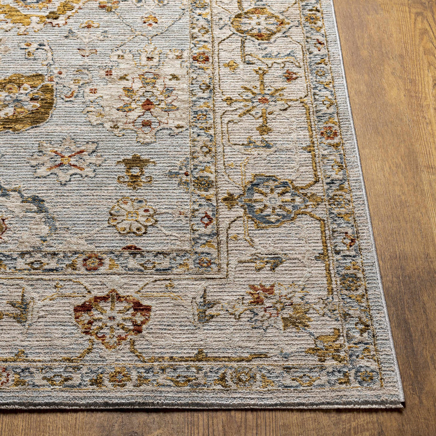 Luklukan Oushak Style Floral Rug