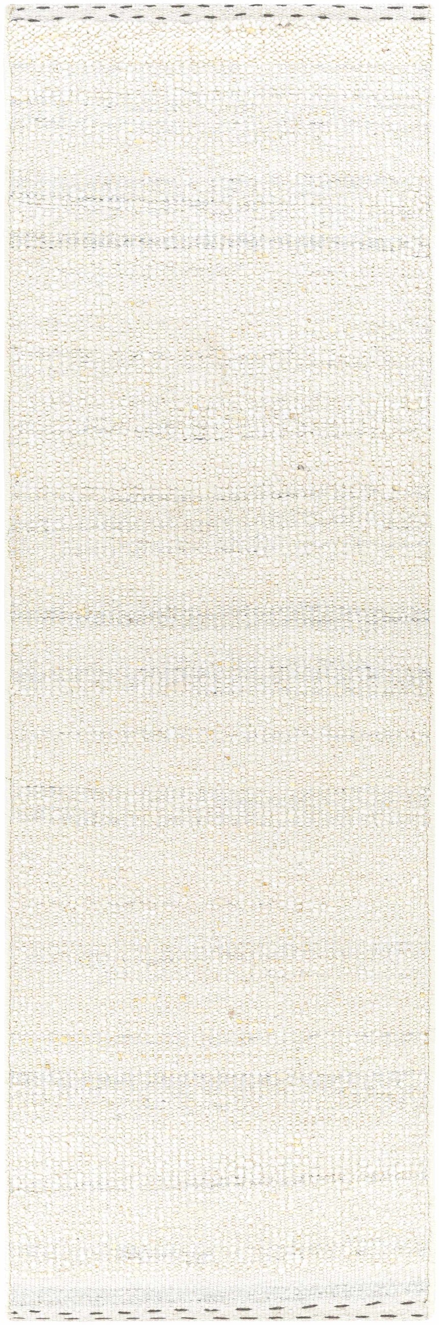 Yaniklar Cream Flat Woven Wool Rug