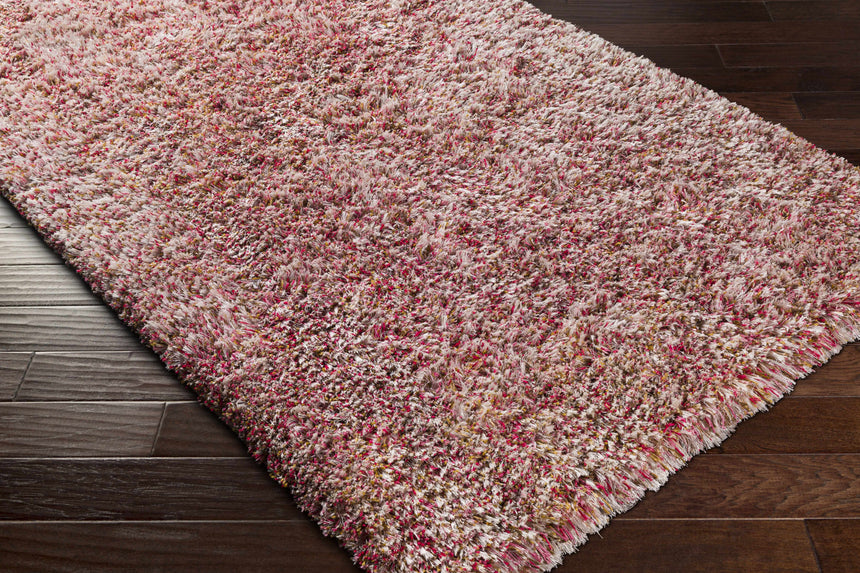 Marao Solid Blush Plush Rug - Clearance