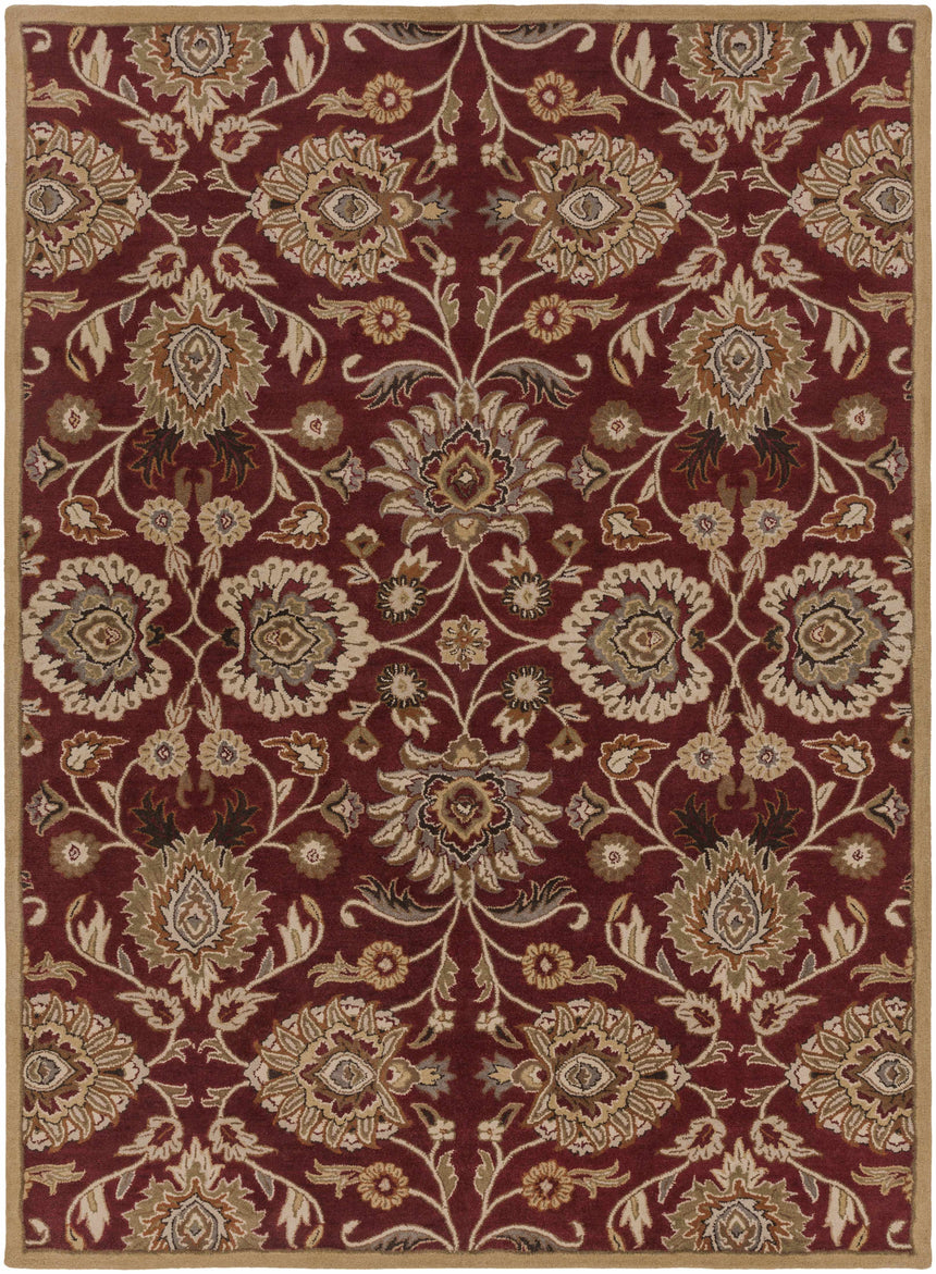 Conesus Red 1061 Hand Tufted Wool Rug