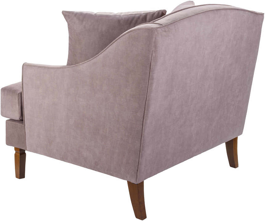 Villovieco Dark Brown Accent Chair