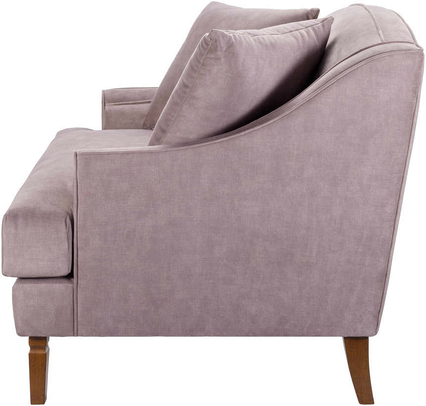 Villovieco Dark Brown Accent Chair