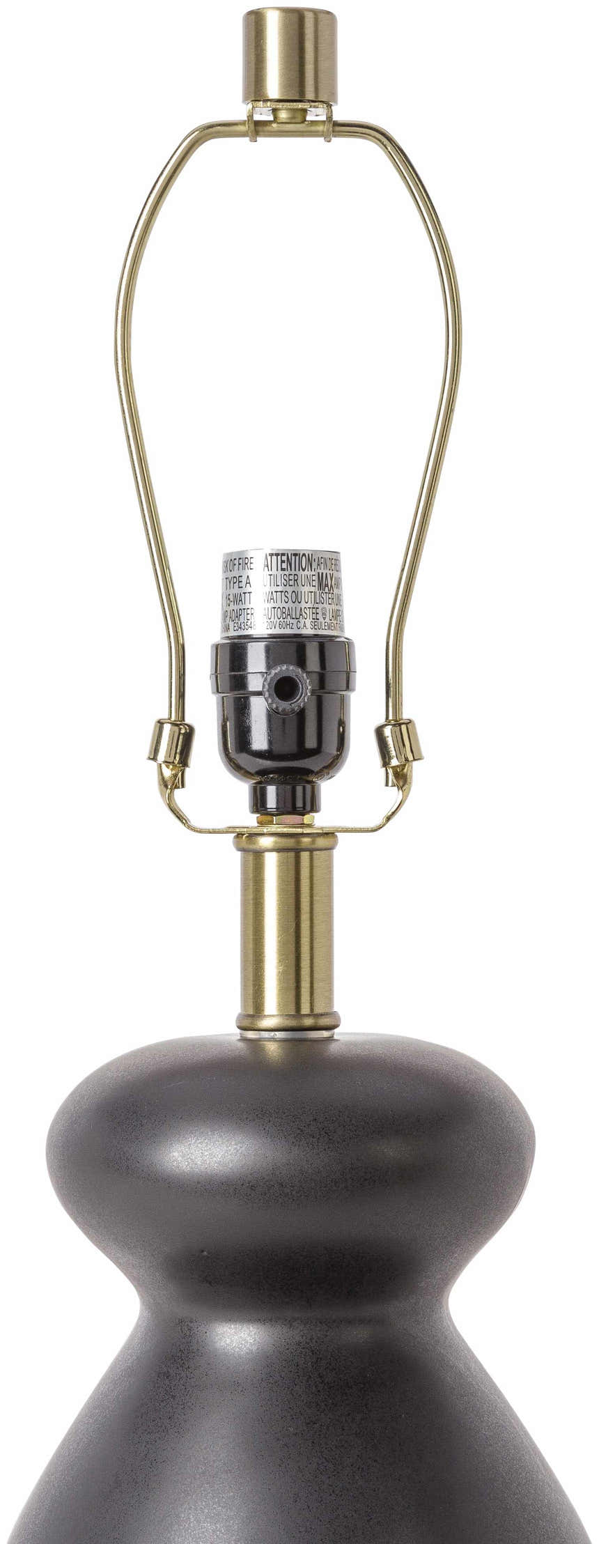Mallapuram Black Table Lamp