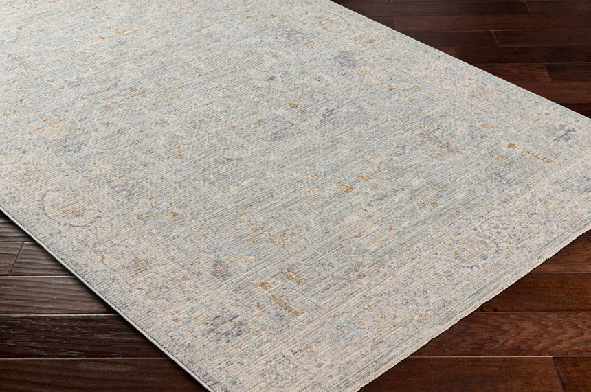 Merv Beige Neutral Statement Rug