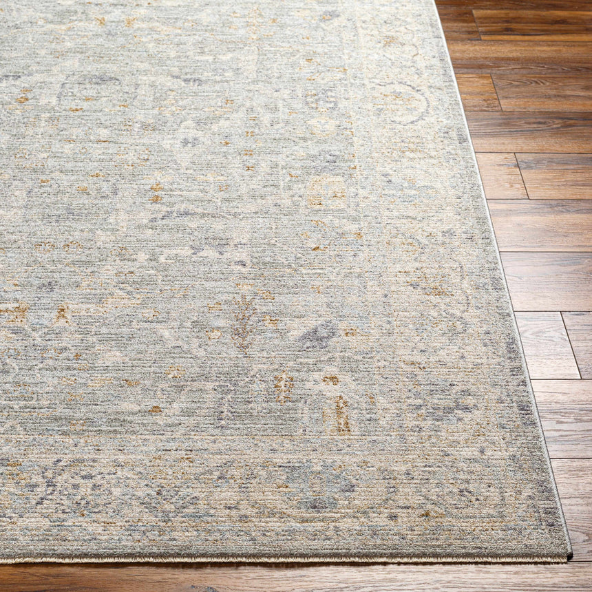 Merv Beige Neutral Statement Rug