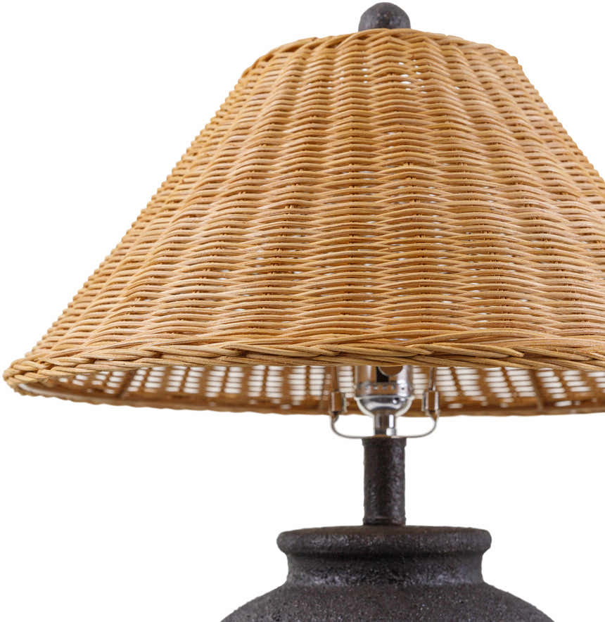 Mistelbach Straw Table Lamp
