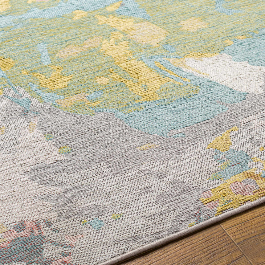 Miaray Floral Chenille Area Rug - Clearance