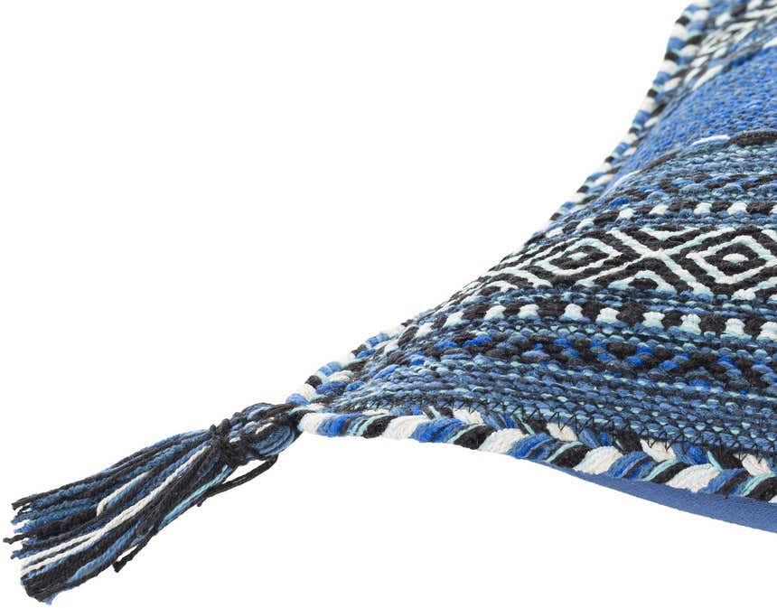 Mickleton Navy Blue Throw Pillow