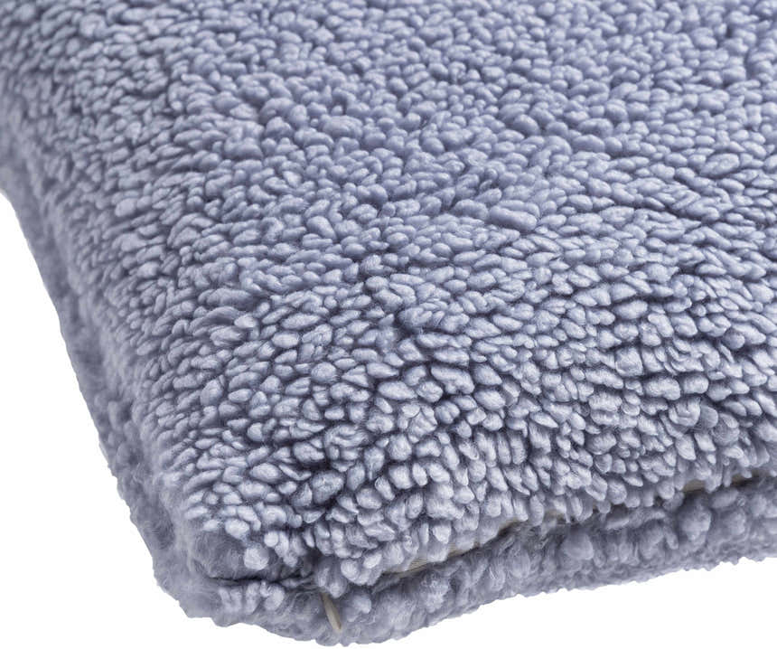 Malabugas Blue Square Throw Pillow - Clearance