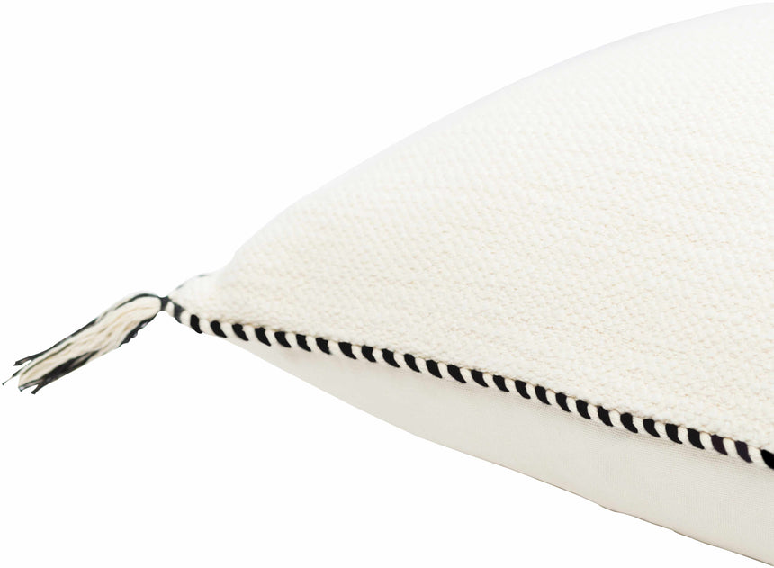 Mambusao Cream Square Throw Pillow