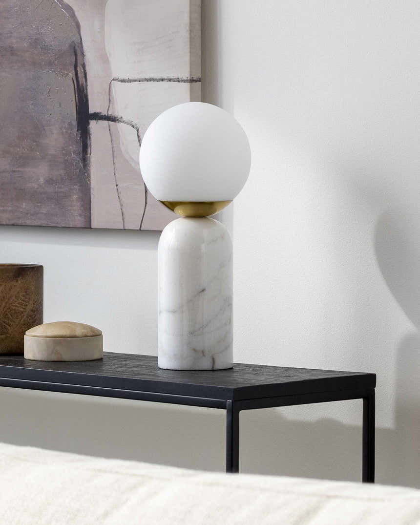 Montagnana White Table Lamp