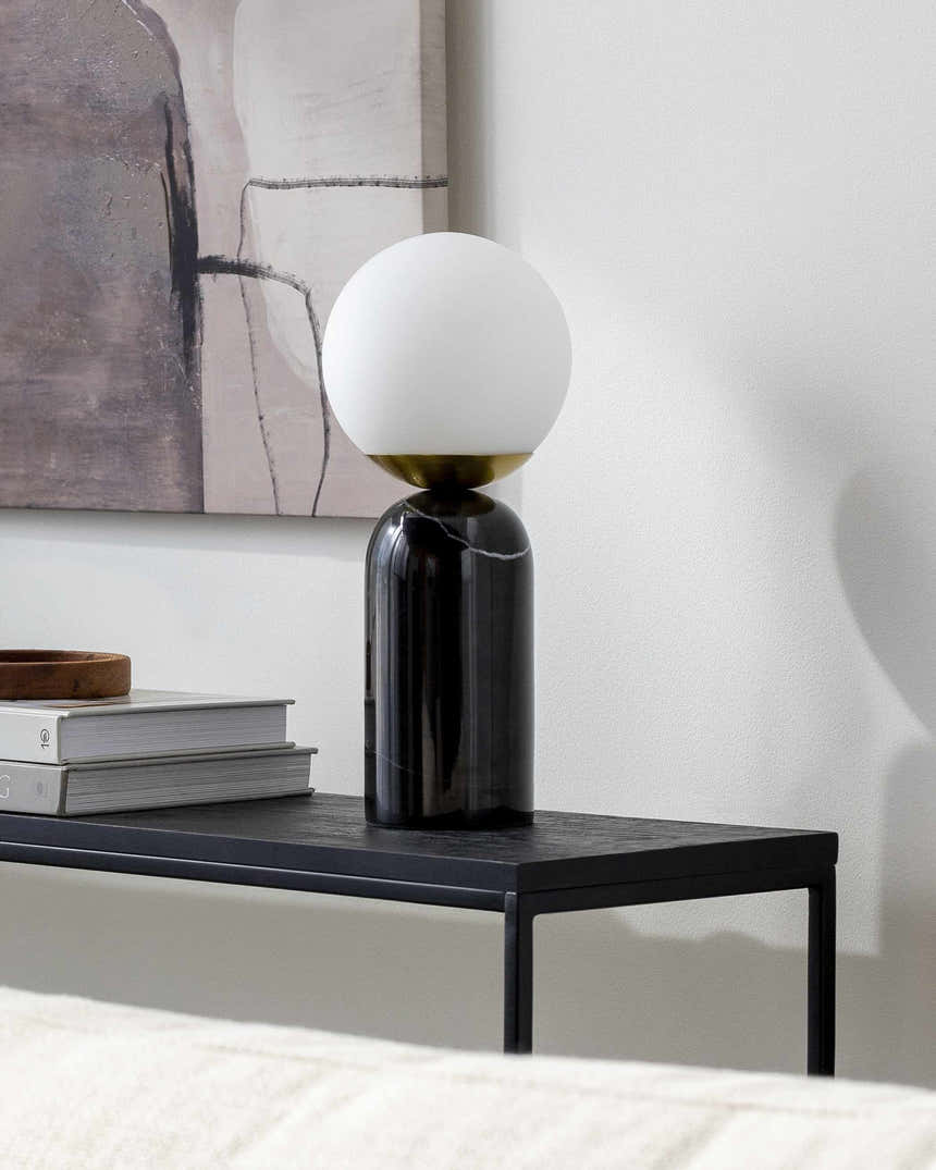 Montagnana Black Table Lamp