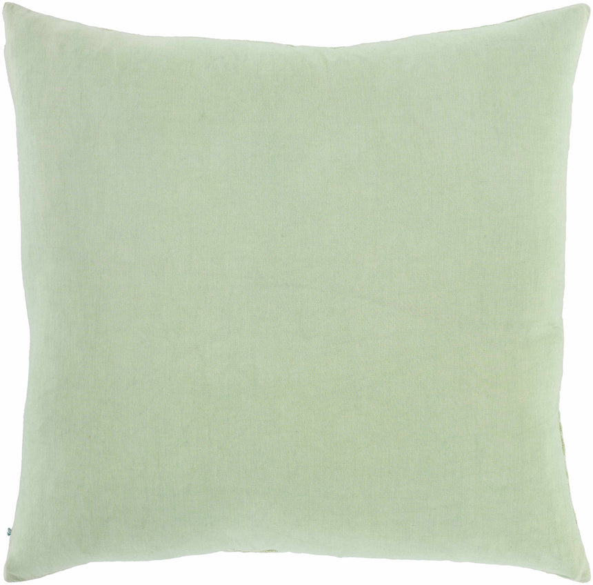Montour Light Green Geometric Pattern Throw Pillow - Clearance
