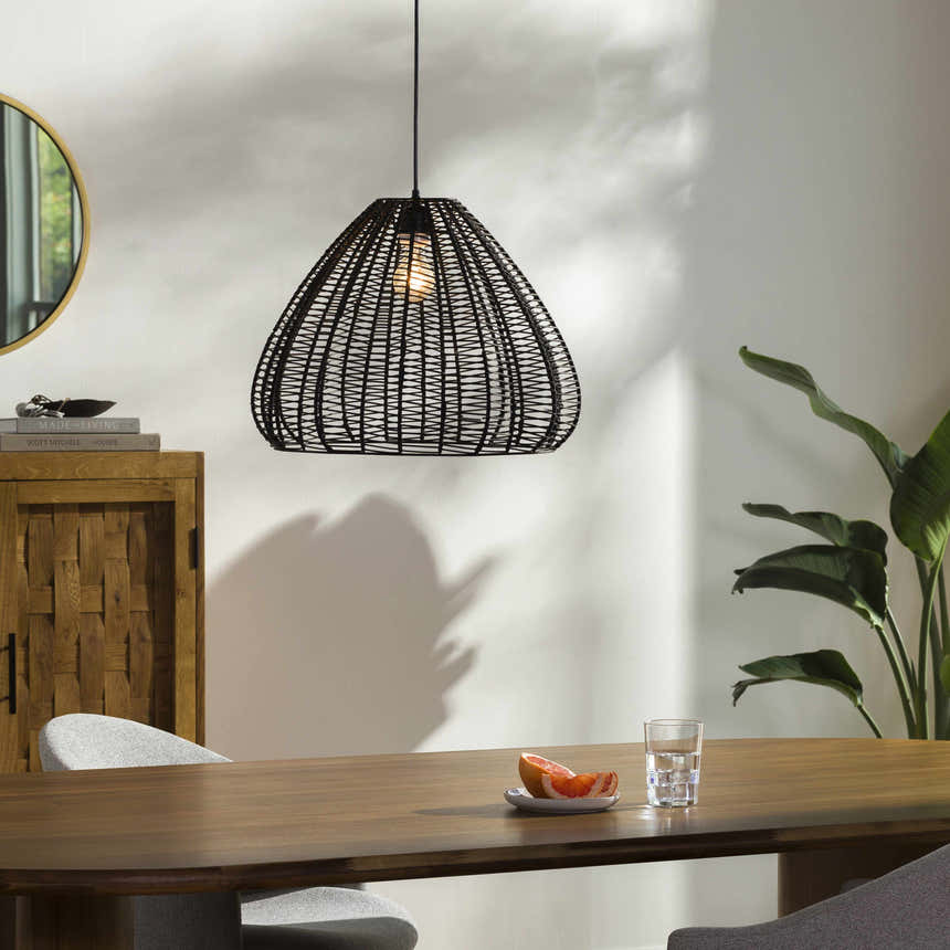 Wattrelos Black Pendant - Clearance
