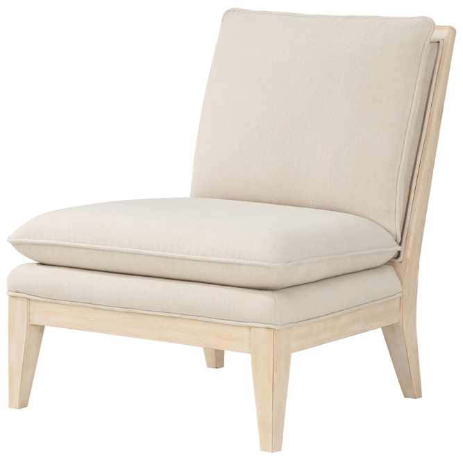 Moscavide Beige Accent Chair