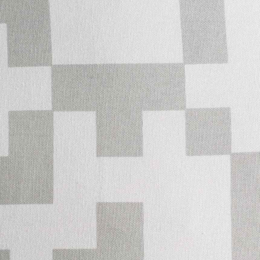 Narborough Gray Pixel Pattern Accent Pillow - Clearance