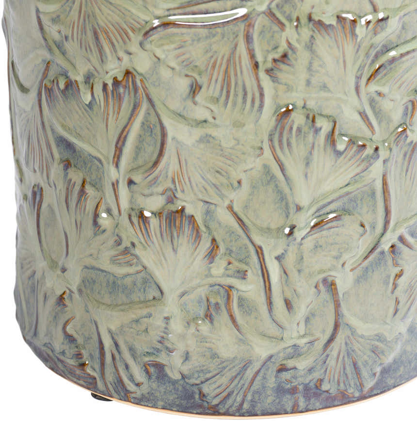 Natividad Vintage Floral Ceramic Stool