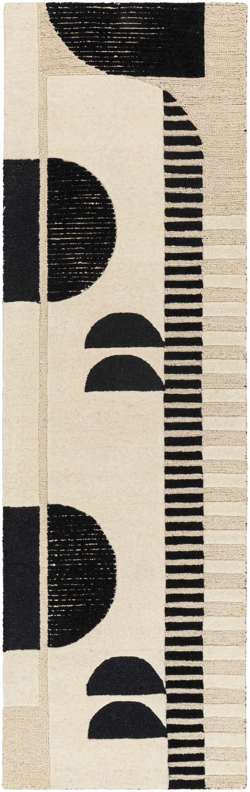 Brooklyn Modern Hand Tufted Wool Area Rug