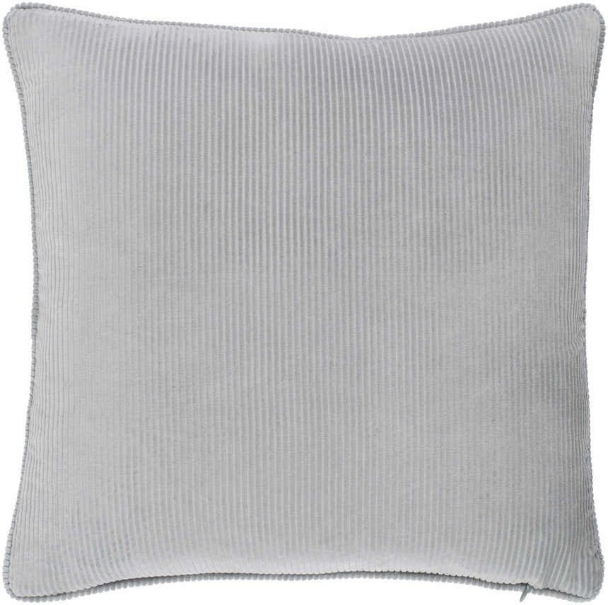 Ngaruawahia Light Gray Square Throw Pillow - Clearance