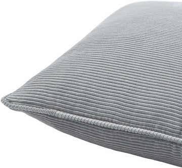 Ngaruawahia Light Gray Square Throw Pillow - Clearance
