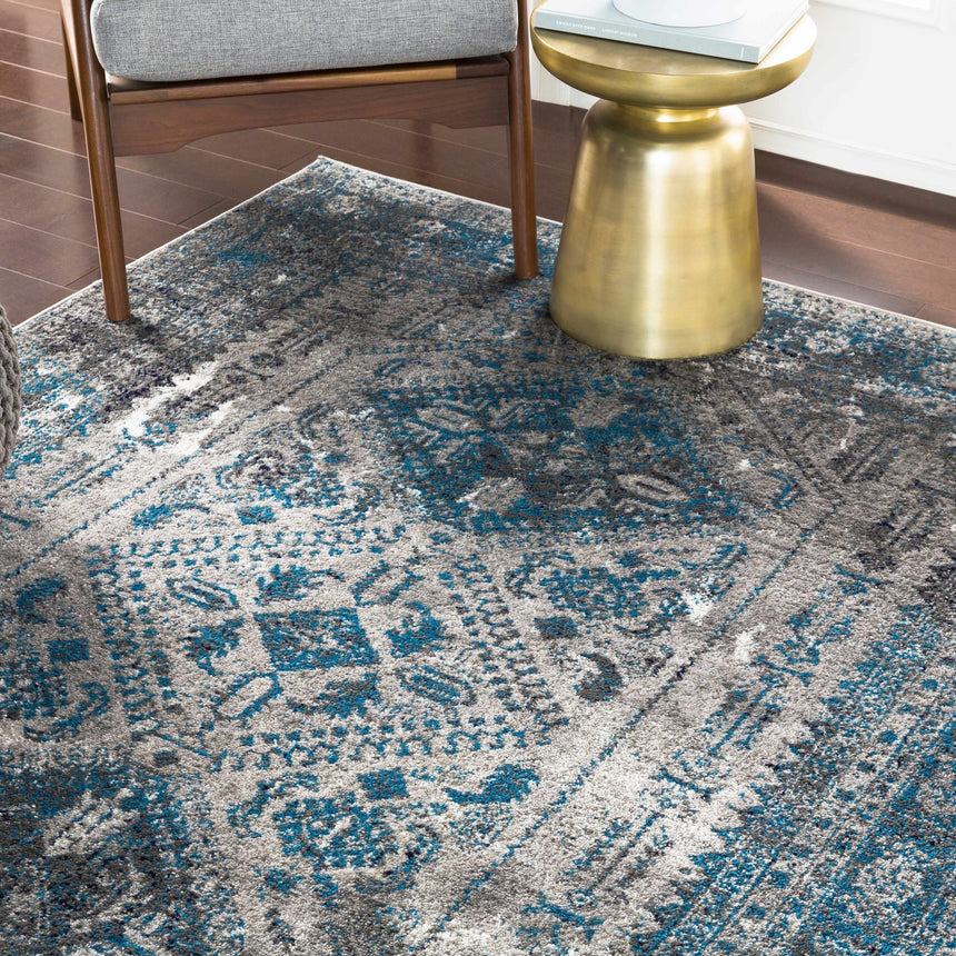 Nisula Traditional Blue Rug
