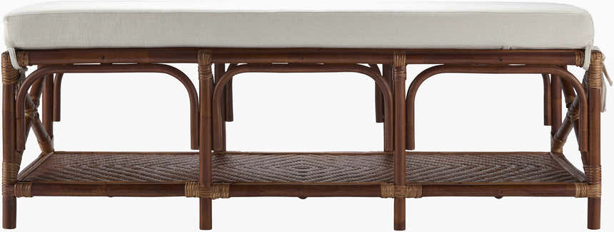 Ayotuxtla Dark Brown Bench