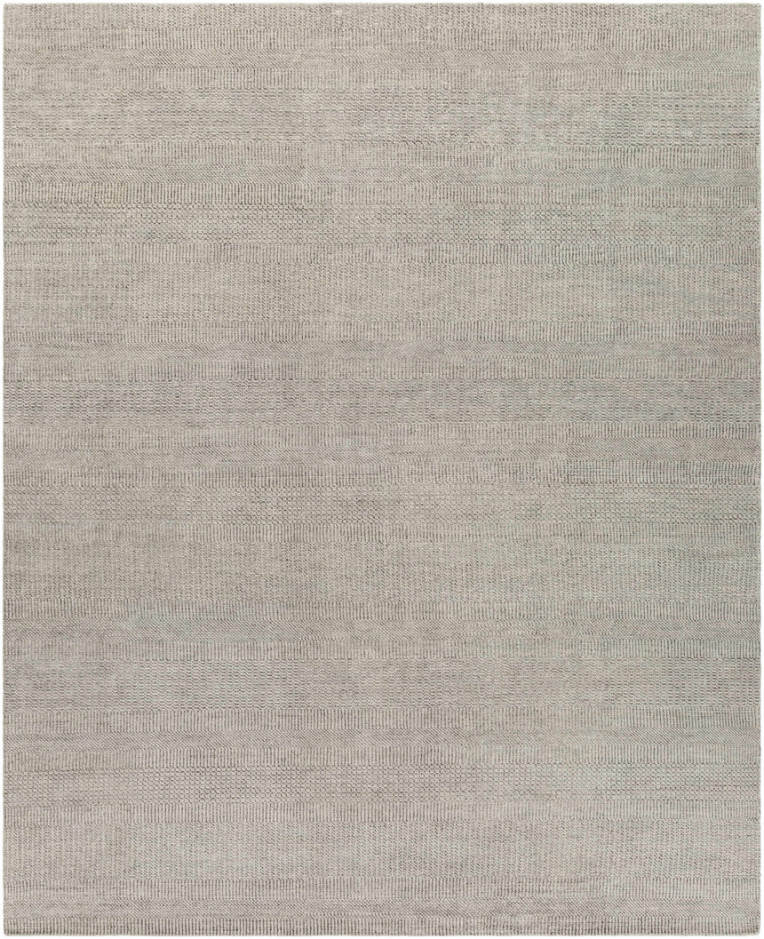 Ocate Gray Wool Area Rug - Clearance