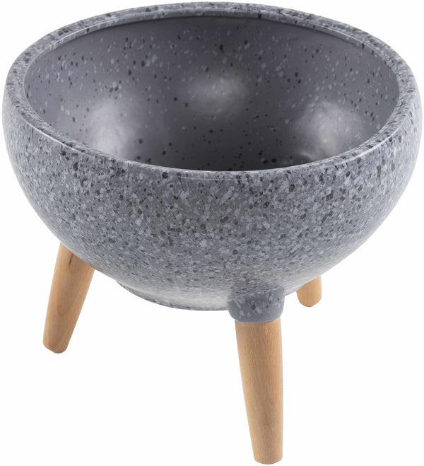 Kibungan Gray Ceramic Vase - Clearance