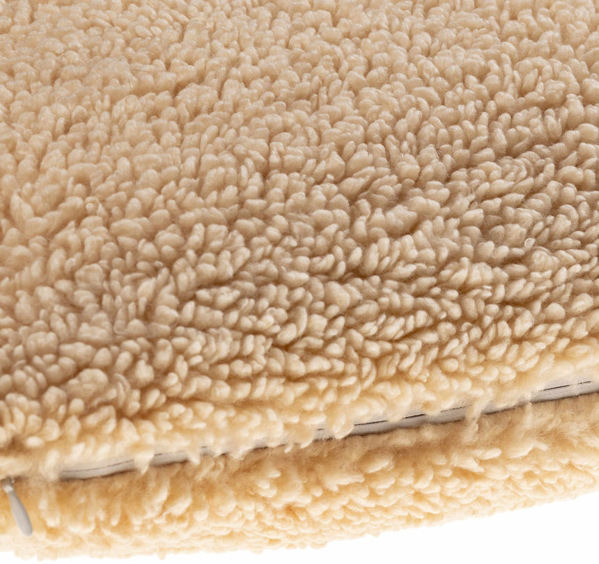 Pagudpud Tan Square Throw Pillow - Clearance