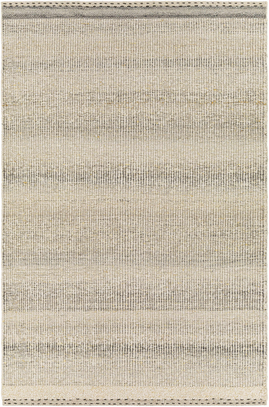 Penticton Cream Flat Woven Wool Rug