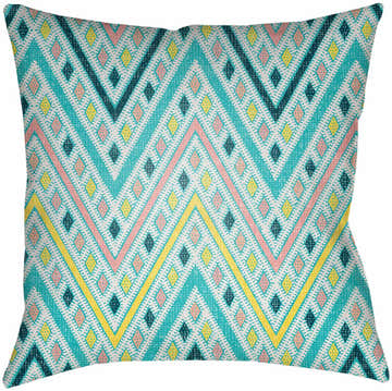 Pinit Geometric Chevron Accent Outdoor Pillow
