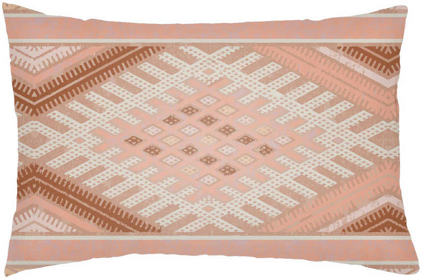 Pandan Geometric Aztec Outdoor Throw Pillow