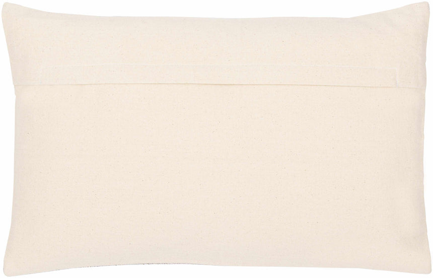 Portumna Light Gray Square Throw Pillow