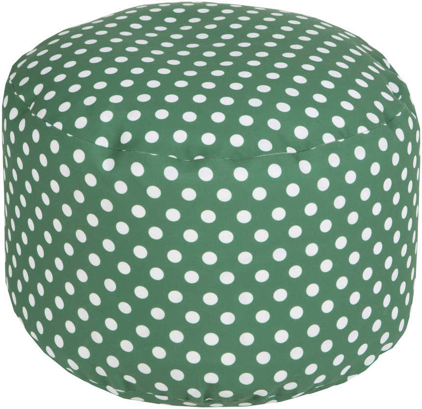 Kabuntalan Light Green Outdoor Pouf