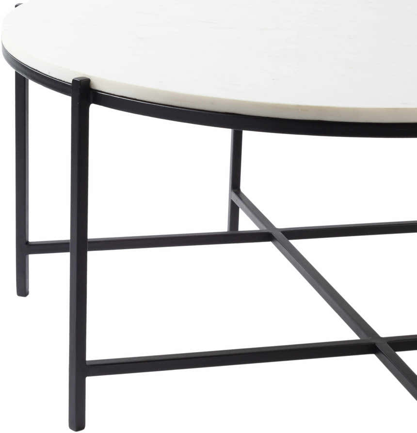 Opp Marble Top Round Coffee Table