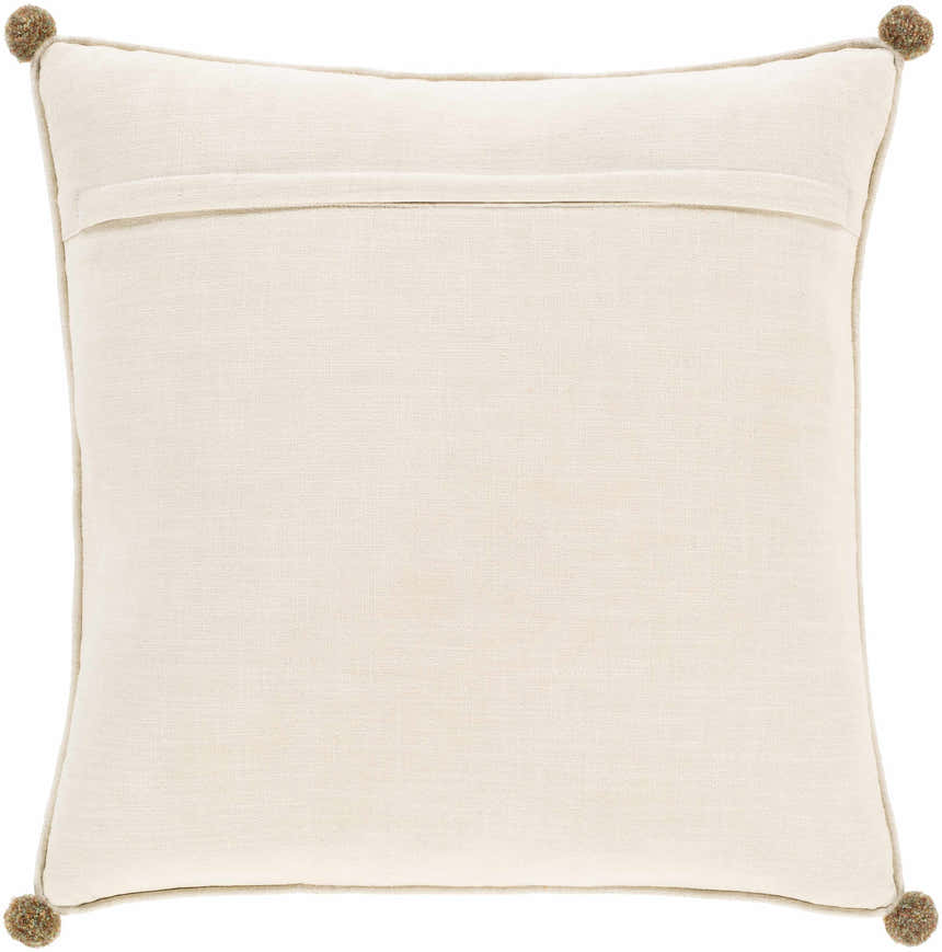 Paradis Pom-Pom Tassel Throw Pillow - Clearance