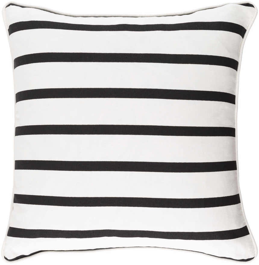 Proberta Black&White Striped Throw Pillow - Clearance