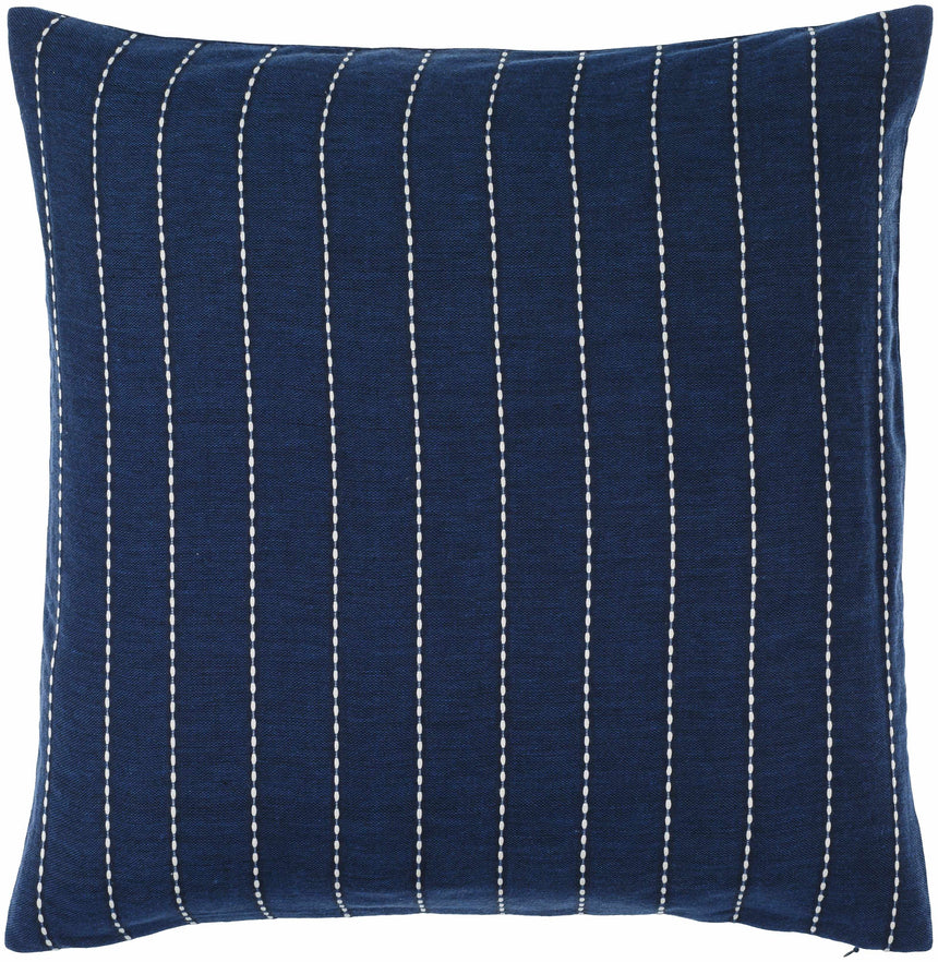 Qwara Navy Throw Pillow