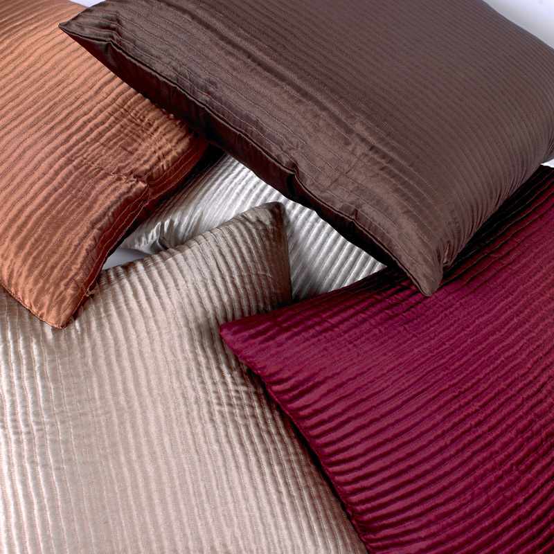 Raco Dark Brown Square Throw Pillow