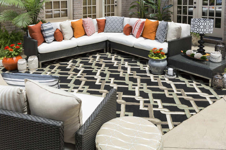 Birdsnest Outdoor Throw Pillow