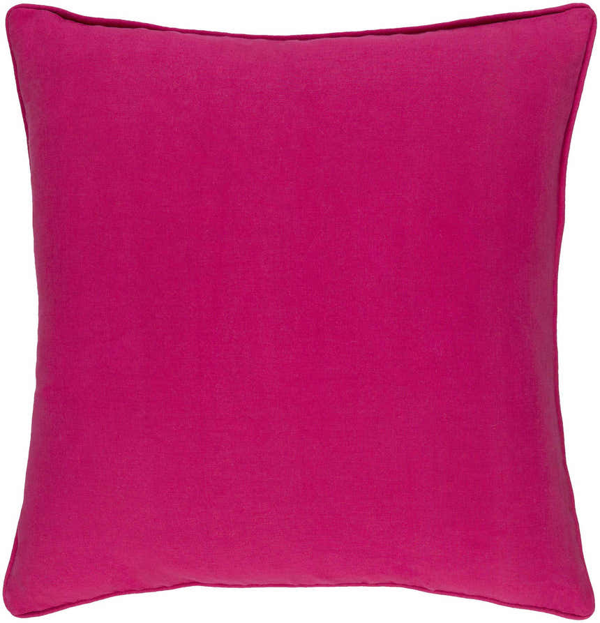 Rockhampton Fuchsia Geometric Square Pillow - Clearance