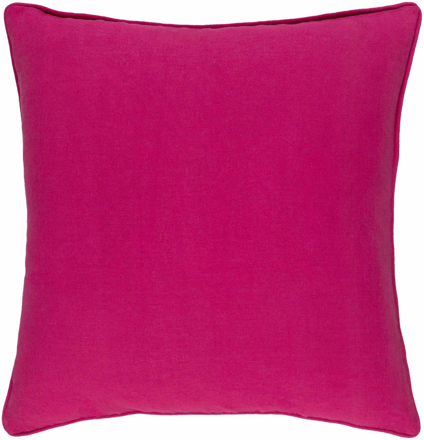 Rockhampton Fuchsia Geometric Square Pillow - Clearance